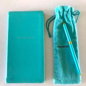 Tiffany & Co. Ballpoint Purse Pen & Address Book